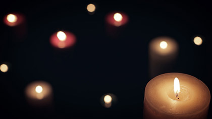 Dark Colored Candles