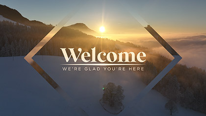 Winter Sunrise Welcome